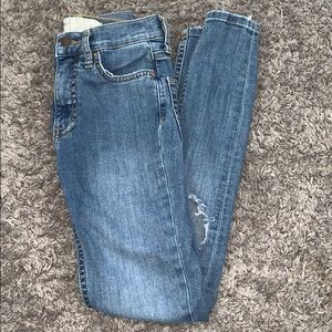 Free People blue jeans